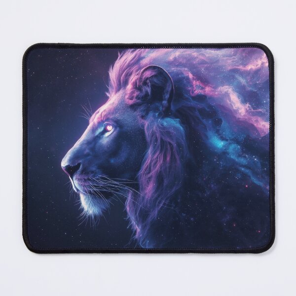 Item preview, Galactic Lion Head Art designed and sold by Nick Seidel.