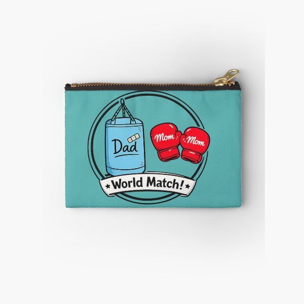Item preview, Mom vs Dad World Match Funny Marriage Humor designed and sold by Grump and Co.