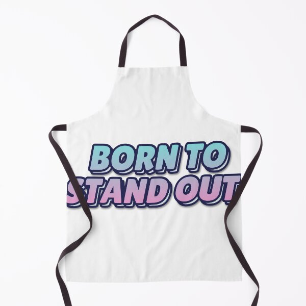 Item preview, "BORN TO STAND OUT" Retro Typography T-Shirt designed and sold by QuirkThreadsCo.