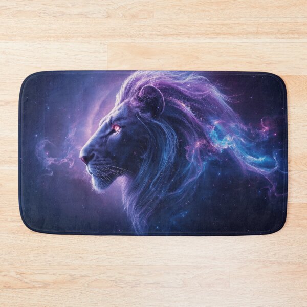 Item preview, Cosmic Lion Art in Galactic Colors designed and sold by Nick Seidel.