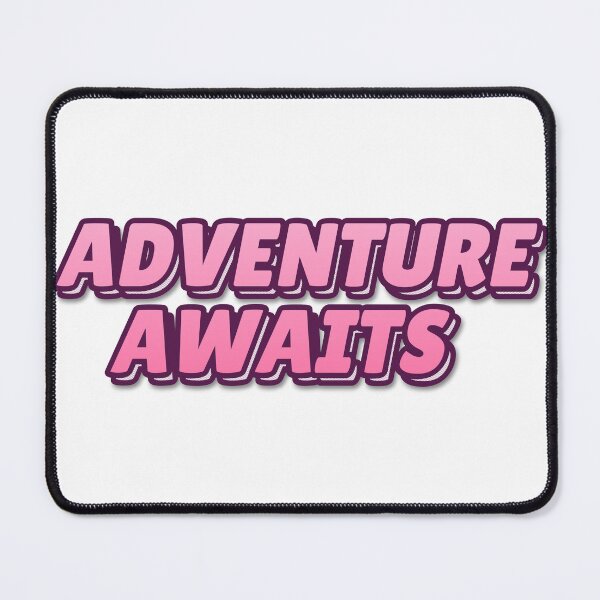 Item preview, "ADVENTURE AWAITS" Retro Typography Hoodie designed and sold by QuirkThreadsCo.