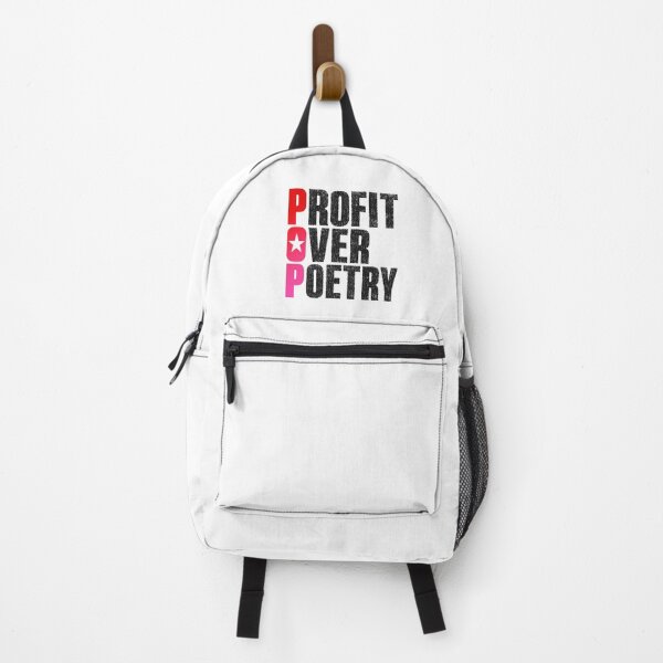 Item preview, MUSIC - POP - Profit Over Poetry blk designed and sold by MetusArt.