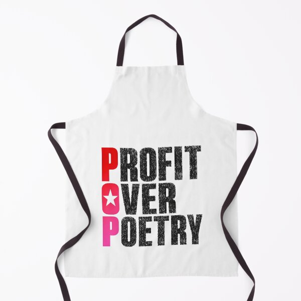 Item preview, MUSIC - POP - Profit Over Poetry blk designed and sold by MetusArt.