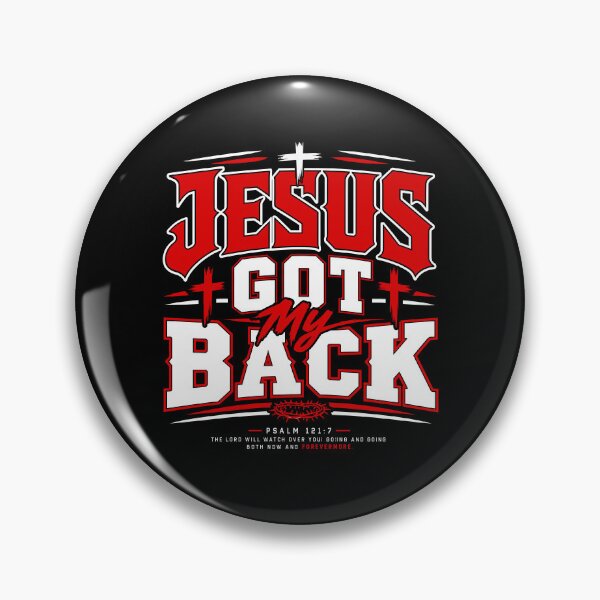Item preview, Jesus Got My Back designed and sold by Poopielandia.