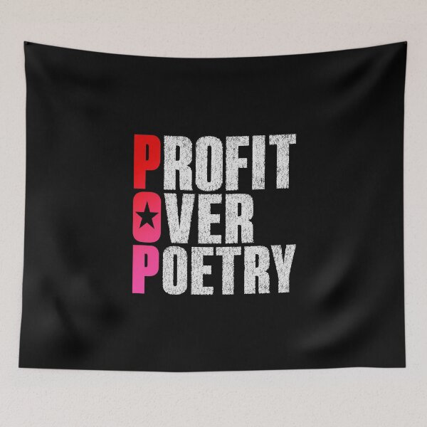 Item preview, MUSIC - POP - Profit Over Poetry designed and sold by MetusArt.