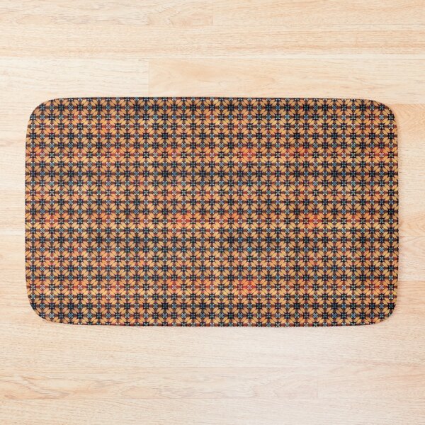Item preview, Amber Mosaic Abstract Geometric Pattern Design 1326 designed and sold by Habatour Creations Exclusive Digital Art Products.