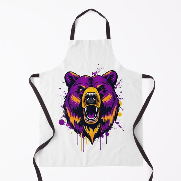 Item preview, Bear Graffiti Street Art - Modern Graphic Art Hood designed and sold by QuirkThreadsCo.