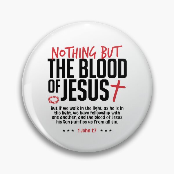 Item preview, Nothing But The Blood of Jesus designed and sold by yobochart.
