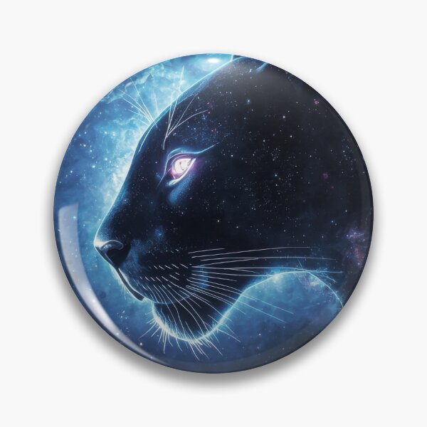 Item preview, Cosmic Panther in Galactic Nebula designed and sold by Nick Seidel.