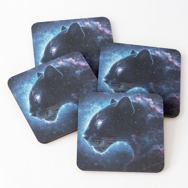 Item preview, Cosmic Panther in Galactic Nebula designed and sold by Nick Seidel.