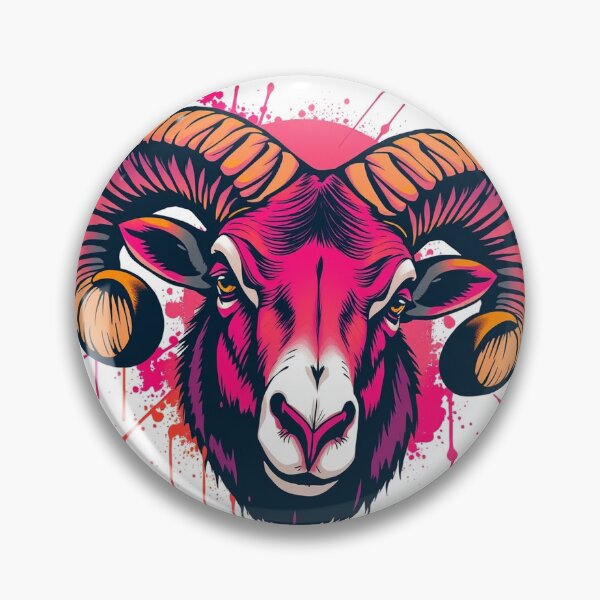 Item preview, Ram Graffiti Street Art - Modern Graphic Art Hoodi designed and sold by QuirkThreadsCo.