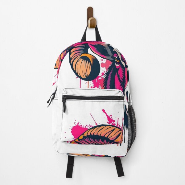 Item preview, Ram Graffiti Street Art - Modern Graphic Art Hoodi designed and sold by QuirkThreadsCo.