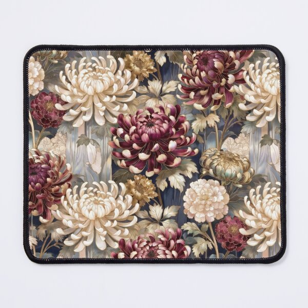 Item preview, Elegant Neutral Mixed Floral Pattern designed and sold by IntelliMindDesigns.