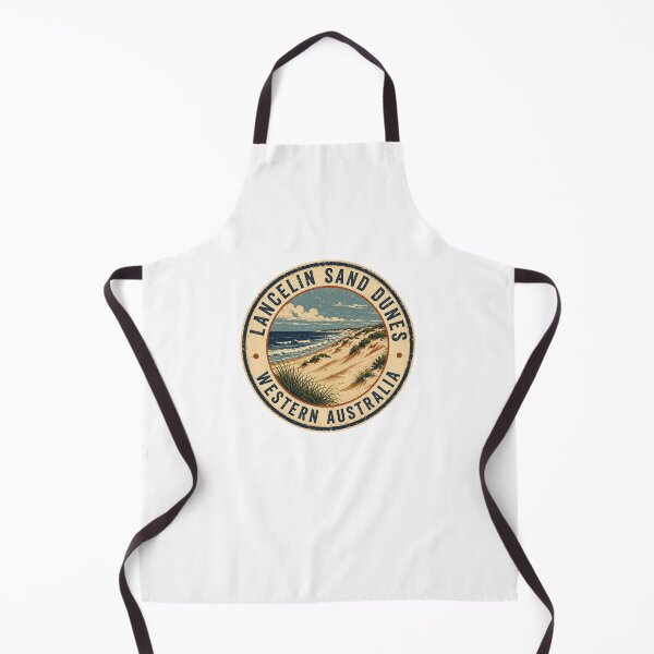 Item preview, Lancelin Sand Dunes Vintage Travel Badge Western Australia Retro Art Style designed and sold by Yellowriversss.