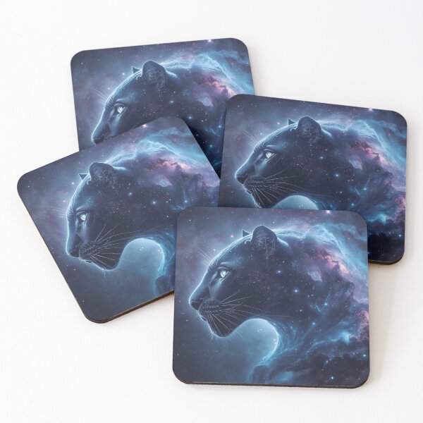 Item preview, Cosmic Panther in a Starry Night designed and sold by Nick Seidel.
