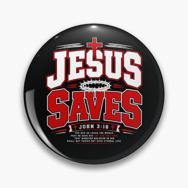 Item preview, Jesus Saves John 3 16 designed and sold by Cravens-Museum.