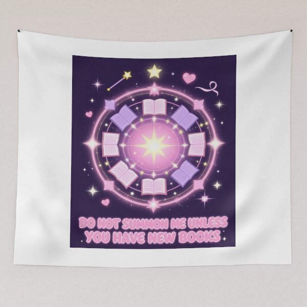 Item preview, Retro 80s Magical Girl Anime Summon Me For New Books designed and sold by Goldenhourtees.