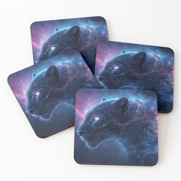 Item preview, Cosmic Panther Artwork designed and sold by Nick Seidel.