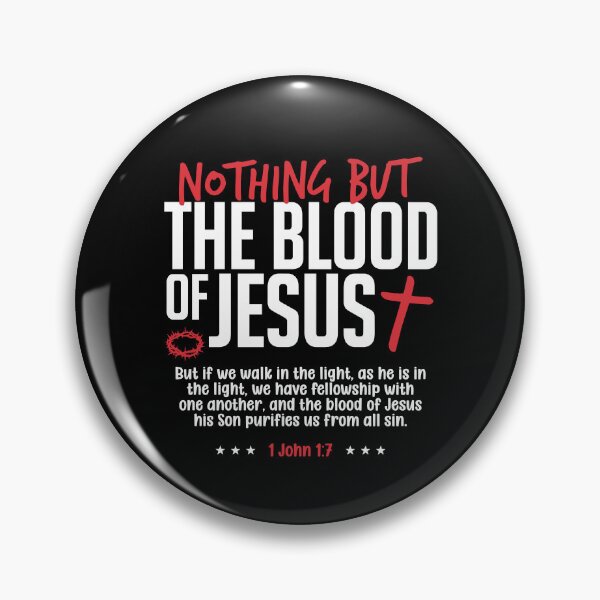 Item preview, Nothing But The Blood of Jesus designed and sold by yobochart.