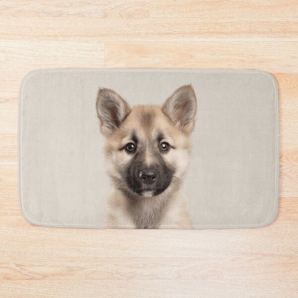 Item preview, Adorable Norwegian Buhund puppy for Cute Norsk Buhund puppy lovers designed and sold by LazyOwlStore.