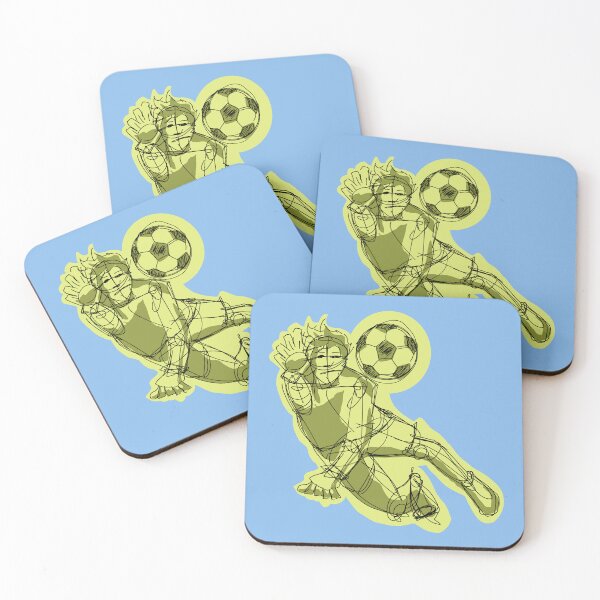 Item preview, Goalkeeper With blue background  designed and sold by missmann.
