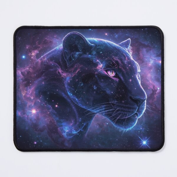 Item preview, Cosmic Panther Art with Nebula Background designed and sold by Nick Seidel.