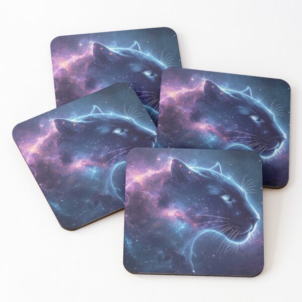 Item preview, Cosmic Panther Art Print designed and sold by Nick Seidel.