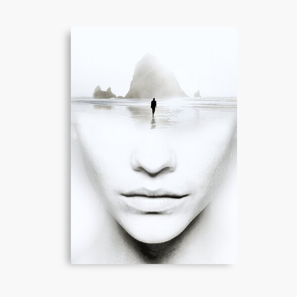 in thoughts Canvas Print