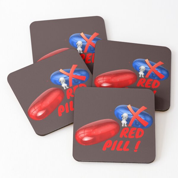 Item preview, Red Pill or Blue Pill Choice – 3D Capsule Meme Illustration designed and sold by RaresS.