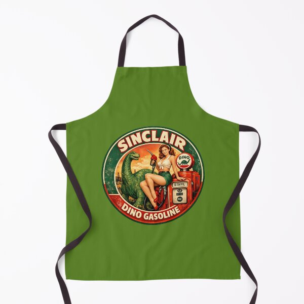 Item preview, Sinclair Dino Gasoline Pin Up Girl designed and sold by FutureTraveller.