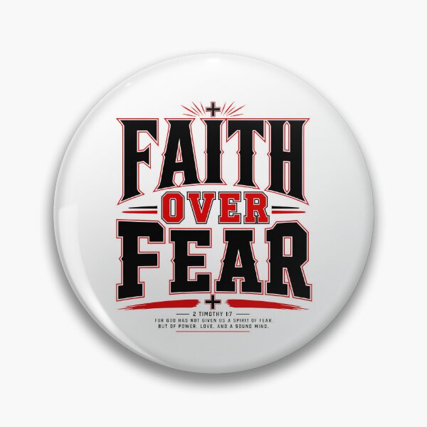Item preview, Faith Over Fear designed and sold by Poopielandia.
