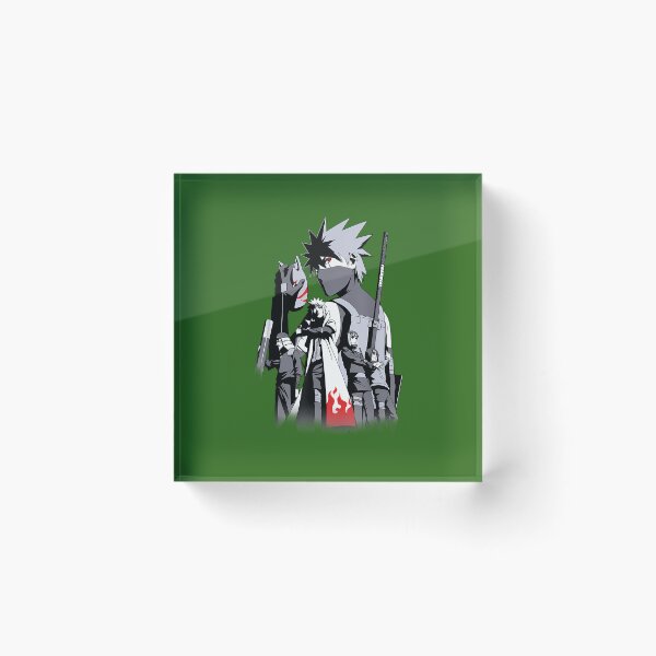 Item preview, Naruto Shippuden Anime With Kakashi Hatake And Team 7 T-Shirt designed and sold by EugeneGood.