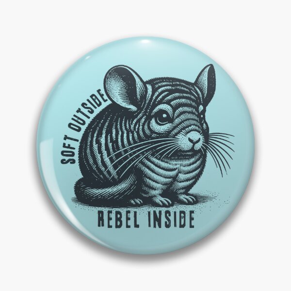 Item preview, HSP Chinchilla - soft outside rebel inside designed and sold by Feinsicht.