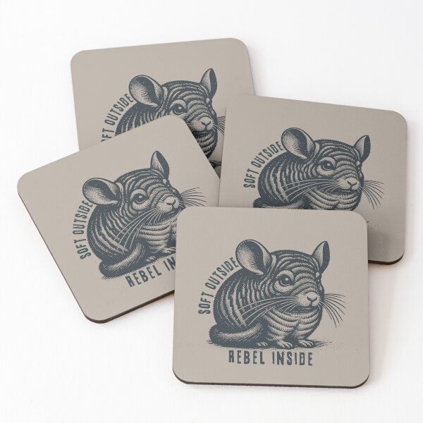 Item preview, HSP Chinchilla - soft outside rebel inside designed and sold by Feinsicht.
