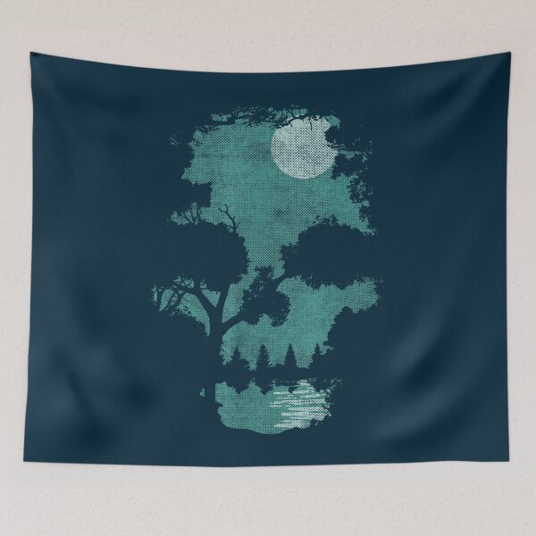 Item preview, Optical Skull Illusion T-Shirt designed and sold by EugeneGood.