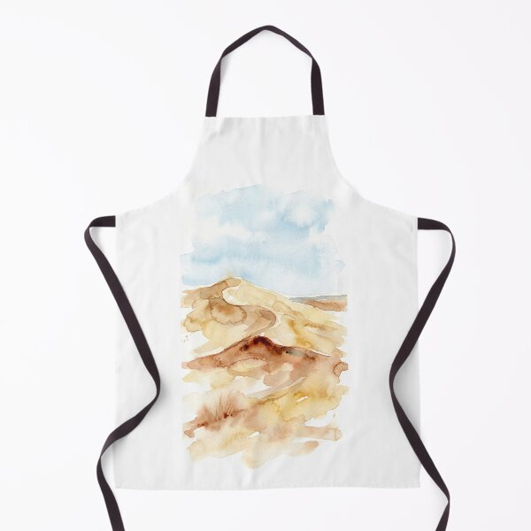 Item preview, Lancelin Sand Dunes Watercolor Painting Western Australia Landscape Art designed and sold by Yellowriversss.