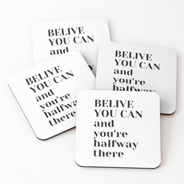 Item preview, BELIVE YOU CAN – Inspirational Typography Quote Design designed and sold by RaresS.