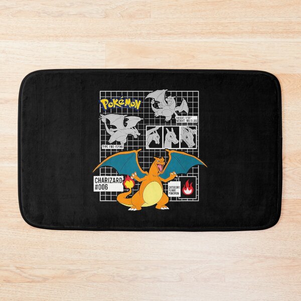 Item preview, Pokmon Charizard 006 Schematic Poster T-Shirt designed and sold by EugeneGood.