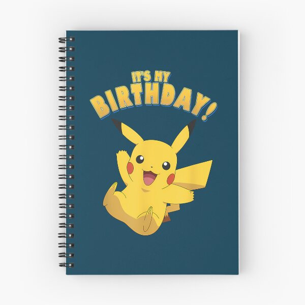 Item preview, Pokmon Pikachu It'S My Birthday Poster T-Shirt designed and sold by EugeneGood.