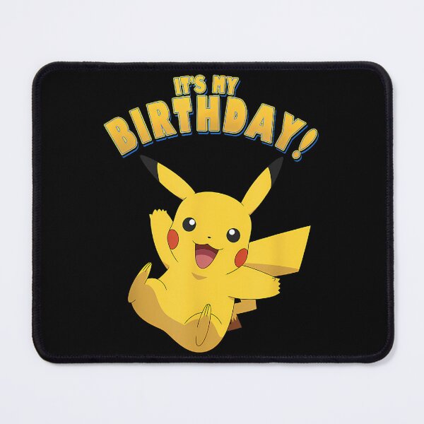 Item preview, Pokmon Pikachu It'S My Birthday Poster T-Shirt designed and sold by EugeneGood.