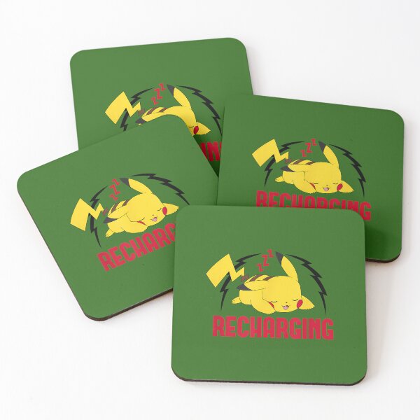 Item preview, Pokmon Pikachu Sleeping Recharging Poster T-Shirt designed and sold by EugeneGood.
