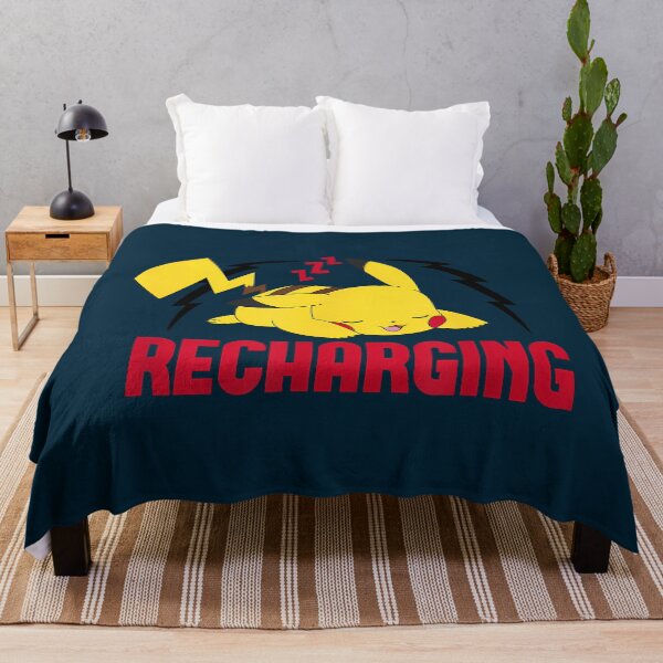 Item preview, Pokmon Pikachu Sleeping Recharging Poster T-Shirt designed and sold by EugeneGood.