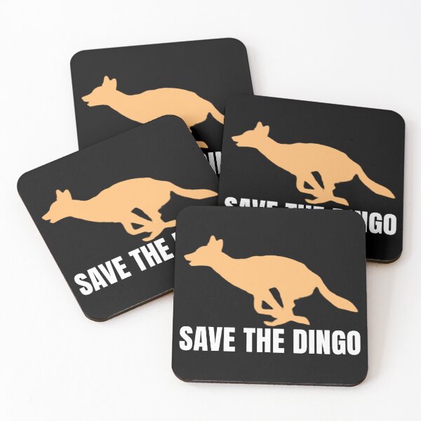 Item preview, Save the Dingo | Leaping Dingo | White designed and sold by BigDesertDingo.