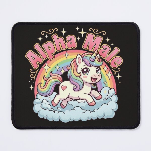 Item preview, Alpha Male Unicorn Funny designed and sold by MyStyleHub.