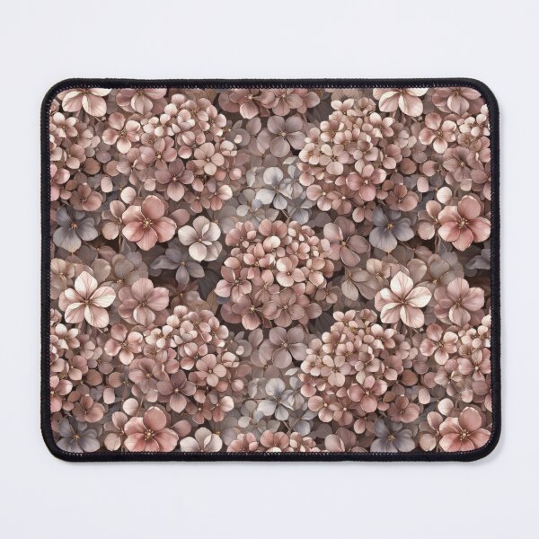 Item preview, Earthy Textured Floral Botanical Pattern Art designed and sold by IntelliMindDesigns.
