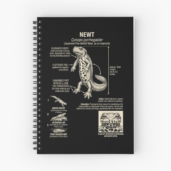 Item preview, Newt Scientific Anatomy Biology Animal Lover designed and sold by Kimberley King Art  King Art.