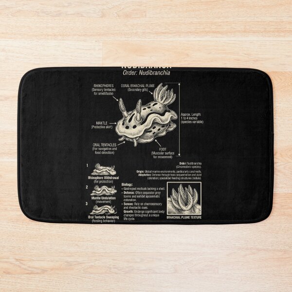 Item preview, Nudibranch Scientific Anatomy Biology Animal Lover designed and sold by Kimberley King Art  King Art.
