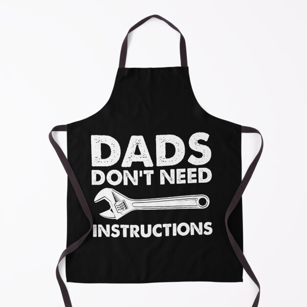 Item preview, Dads Don’t Need Instructions Funny Mechanic Dad Wrench Design designed and sold by msaloyach.