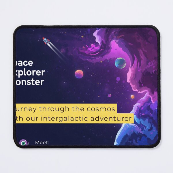Item preview, Space Explorer Monster ?? designed and sold by TanmayCreates01.