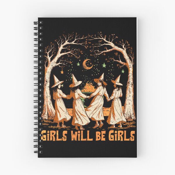 Item preview, Girl Will Be Girls Witch Halloween  designed and sold by elongatedjazz.